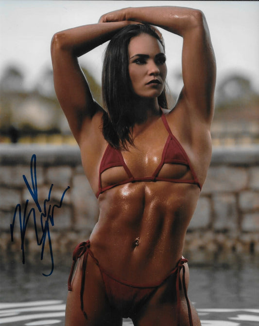Signed Kiana James Smack Down WWE Autographed 8x10 Photo #6 Original