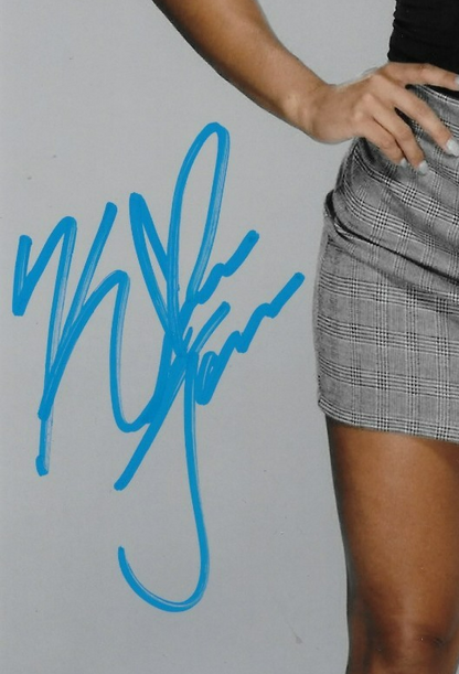 Signed Kiana James Smack Down WWE Autographed 8x10 Photo #9 Original