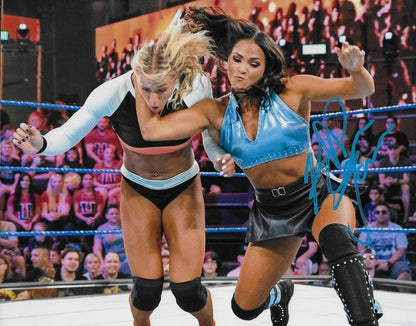 Signed Kiana James Smack Down WWE Autographed 8x10 Photo #11 Original