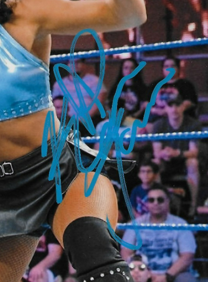 Signed Kiana James Smack Down WWE Autographed 8x10 Photo #11 Original