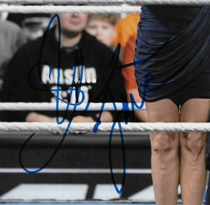 Signed Lilian Garcia Smack Down WWE Autographed 8x10 Photo #2 Original