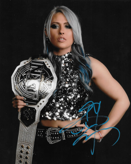 Signed Giulia Friday Night Smack Down WWE Autographed 8x10 Photo #11 Original