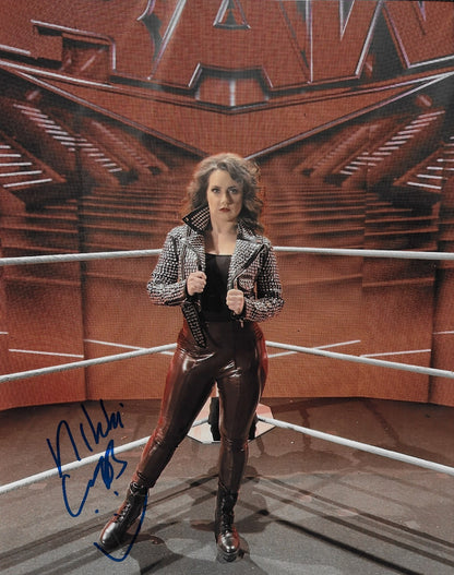 Signed Nikki Cross Smack Down WWE Autographed 8x10 Photo #2 Original