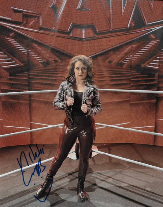 Signed Nikki Cross Smack Down WWE Autographed 8x10 Photo #2 Original