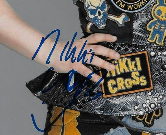 Signed Nikki Cross Smack Down WWE Autographed 8x10 Photo #3 Original