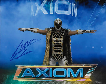 Signed Axiom Smack Down WWE Autographed 8x10 Photo #1 Original