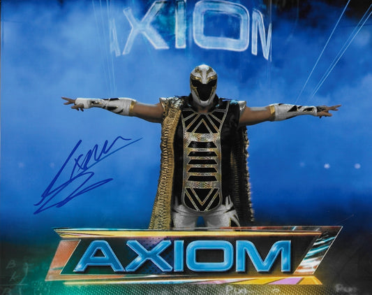 Signed Axiom Smack Down WWE Autographed 8x10 Photo #1 Original