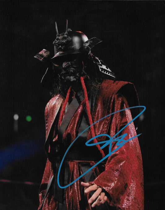 Signed Shinsuke Nakamura Smack Down WWE Autographed 8x10 Photo #4 Original
