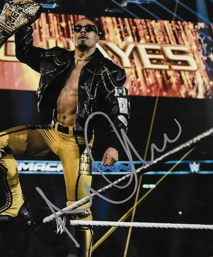 Signed Carmelo Hayes Smack Down WWE Autographed 8x10 Photo #1 Original