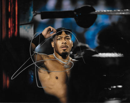 Signed Carmelo Hayes Smack Down WWE Autographed 8x10 Photo #3 Original