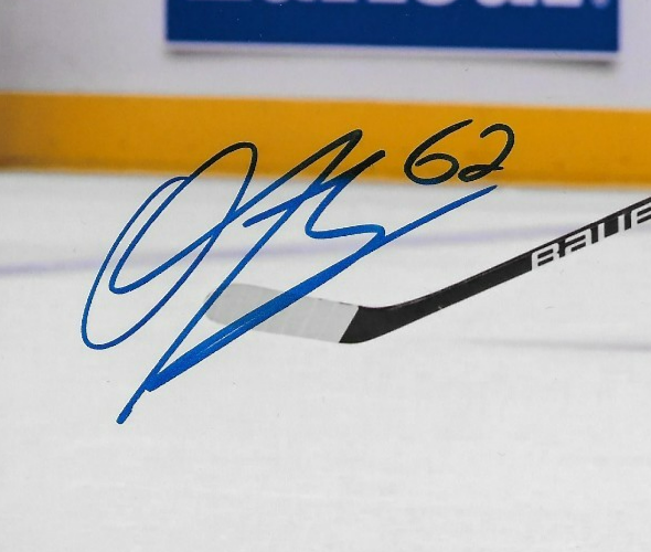 Signed Owen Beck Montreal Canadiens 2022 Draft Pick 8x10 Photo #3 Original