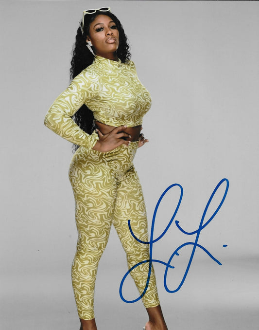 Signed Lash Legend Smack Down WWE Autographed 8x10 Photo #1 Original