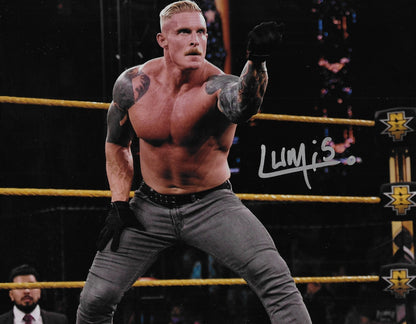 Signed Dexter Lumis Smack Down WWE Autographed 8x10 Photo #1 Original
