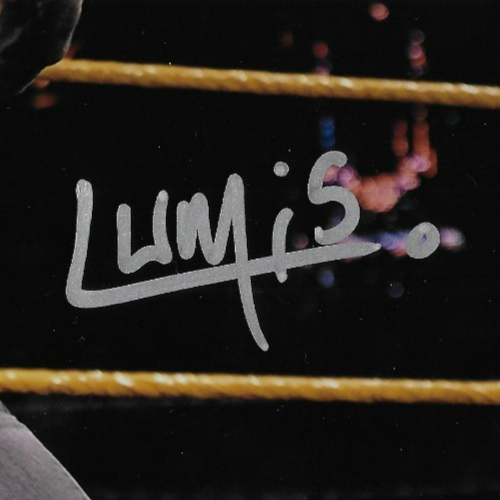 Signed Dexter Lumis Smack Down WWE Autographed 8x10 Photo #1 Original