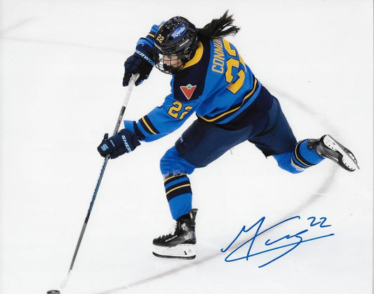 Signed Maggie Connors PWHL Toronto Sceptres Autographed 8x10 Photo #2 Original
