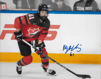 Signed Nicole Gosling PWHL Montreal Victoire Team Canada 8x10 Photo #1 Original