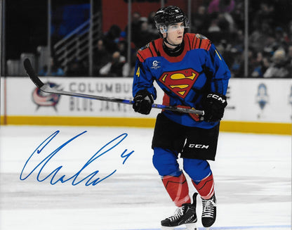 Signed Corson Ceulemans Columbus Blue Jackets Autographed 8x10 Photo #1 Original