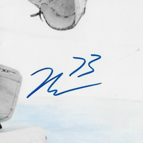 Signed Jet Greaves Columbus Blue Jackets Autographed 8x10 Photo #5 Original