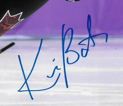 Signed Kim Boutin 2022 Beijing Olympics Short Track Speed Skating 8x10 Photo #3