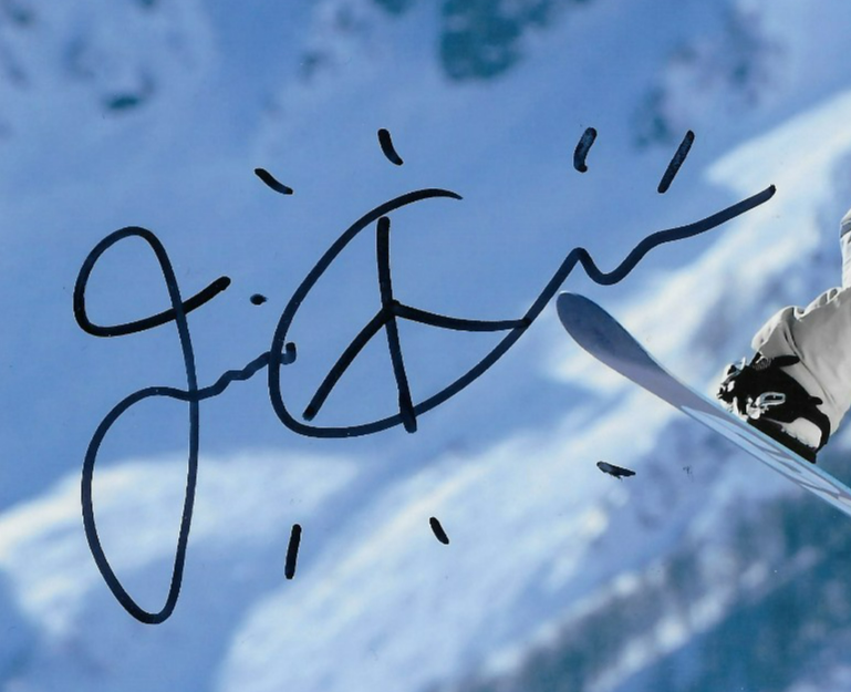 Signed Jamie Anderson Snowboarder 2014 Sochi Olympics 8x10 Photo #3 Original