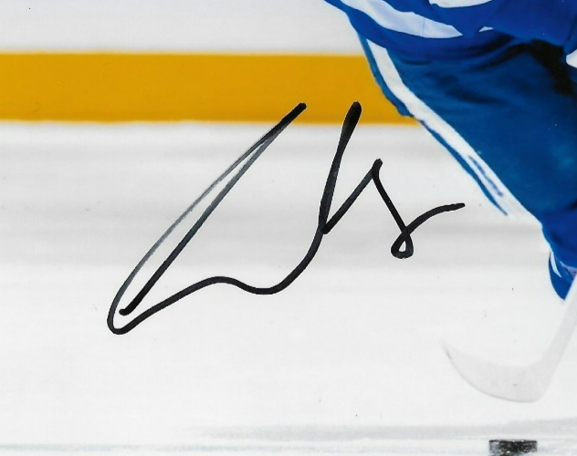 Signed William Nylander Toronto Maple Leafs 8x10 Photo #1 w JSA Authentication