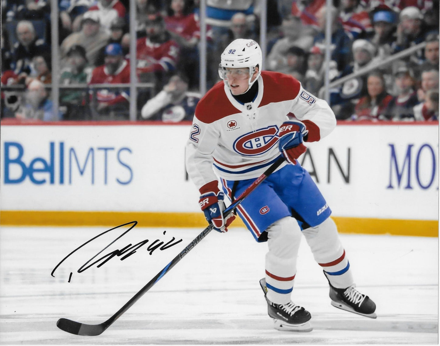 Signed Patrik Laine Montreal Canadiens Autographed 8x10 Photo #3 Original