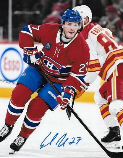 Signed Samuel Blais Montreal Canadiens Autographed 8x10 Photo #2 Original