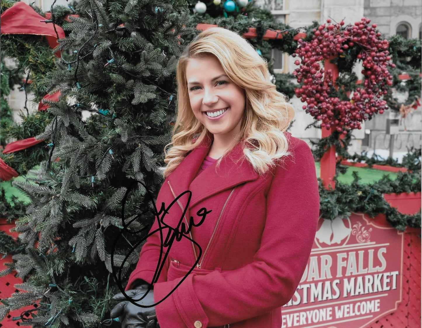 Signed Jodie Sweetin TV Film Entertaining Christmas  8x10 Photo #6 Original