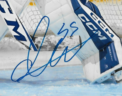 Signed Dennis Hildeby  Toronto Maple Leafs Autographed  8x10 Photo #8 Original