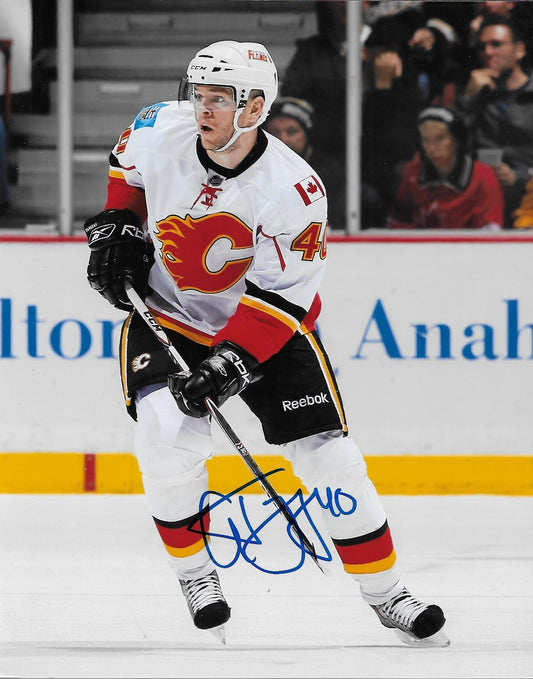 Signed Alex Tanguay Calgary Flames Autographed 8x10 Photo #2 Original