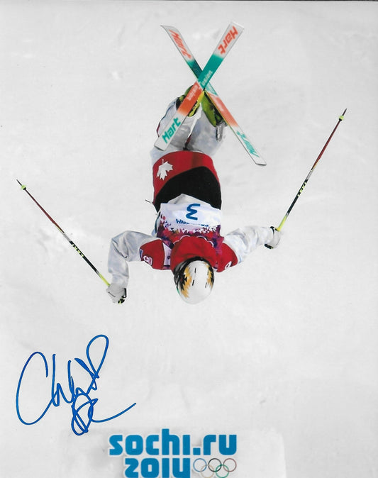 Signed Chloe Dufour-Lapointe Olympics Free Style Skier 8x10 Photo #1 Original