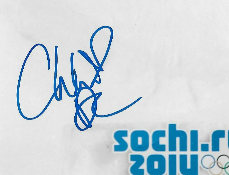 Signed Chloe Dufour-Lapointe Olympics Free Style Skier 8x10 Photo #1 Original