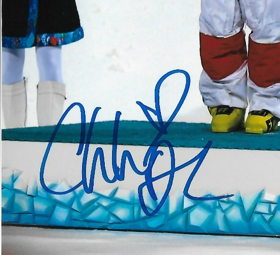 Signed Chloe + Justine Dufour-Lapointe Olympics Free Style  8x10 Photo Original