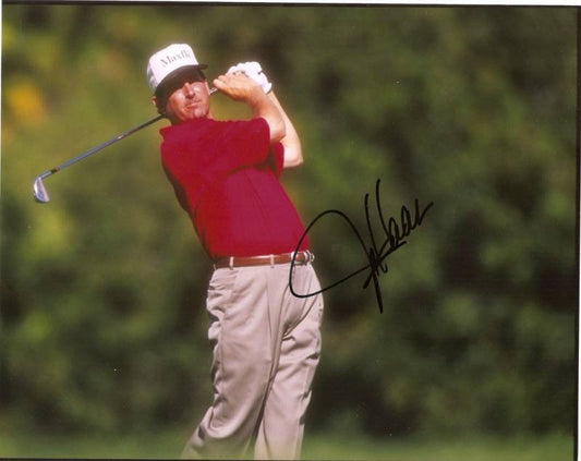 Autographed Jay Haas PGA Golf 8x10 Photo Original