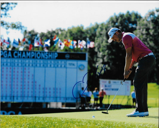 Autographed Jonas Blixt PGA Golf 8x10 Photo Original