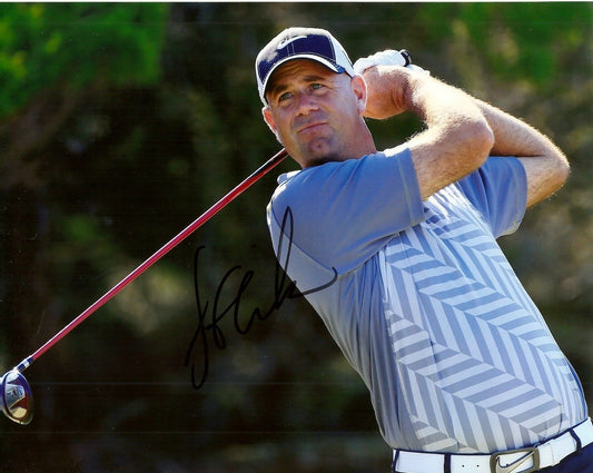 Autographed Stewart Cink PGA Golf 8x10 Photo #2 Original