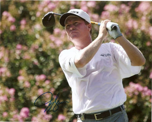 Autographed Jeff Sluman PGA Golf 8x10 Photo Original