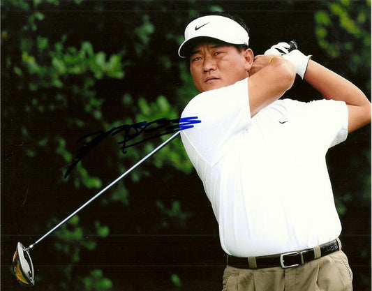 Autographed K.J. Choi PGA Golf 8x10 Photo #3 Original