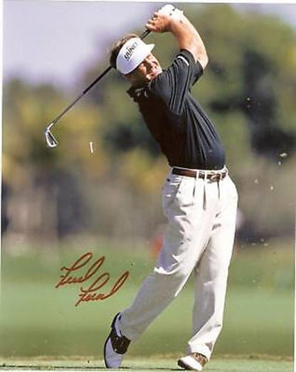 Autographed Fred Funk PGA Golf 8x10 Photo Original