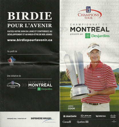 Photo originale dédicacée de Russ Cochran PGA Golf 8x10
