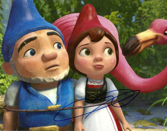 Photo dédicacée de James McAvoy X-Men Gnomeo et Juliet 8x10 #3