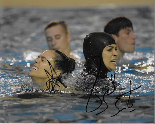 Autographed Anabelle Acosta and Yasmine Al Massri signed Quantico 8x10