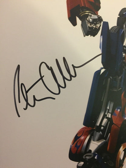 Signed Peter Cullen Optimus Prime Transformers 11x14 Photo #1 JSA Authentication