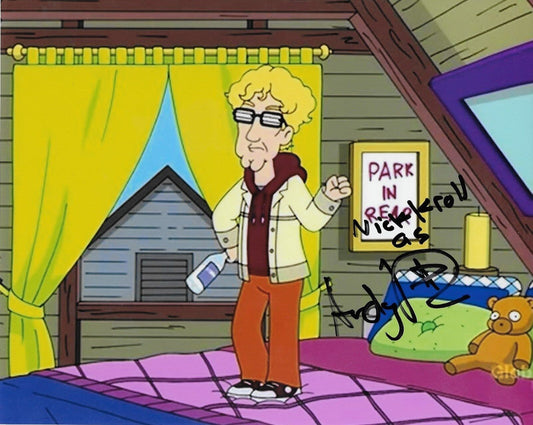 Autographié par Andy Dick 8x10 Family Guy