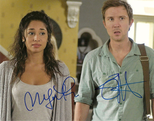 8x10 autographié par Meaghan Rath et Sam Huntington Being Human