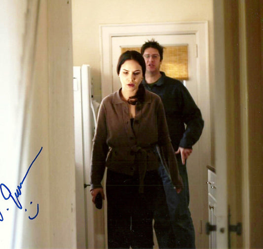 Autographed Amber Goldfarb Punisher No Mercy Being Human Red Ruby 8x10 Photo
