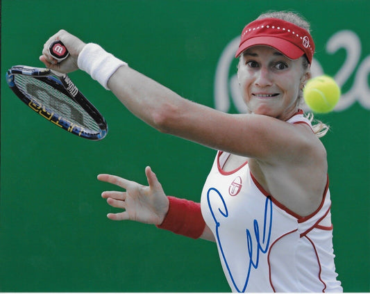 Photo originale autographiée de tennis 8x10 d'Ekaterina Makarova n°4