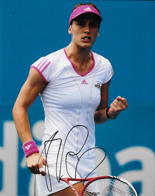 Photo 8x10 autographiée d'Andrea Petkovic WTA Tennis #3 Original