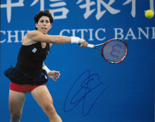 Photo 8x10 autographiée de Carla Suarez Navarro Tennis #3 Original