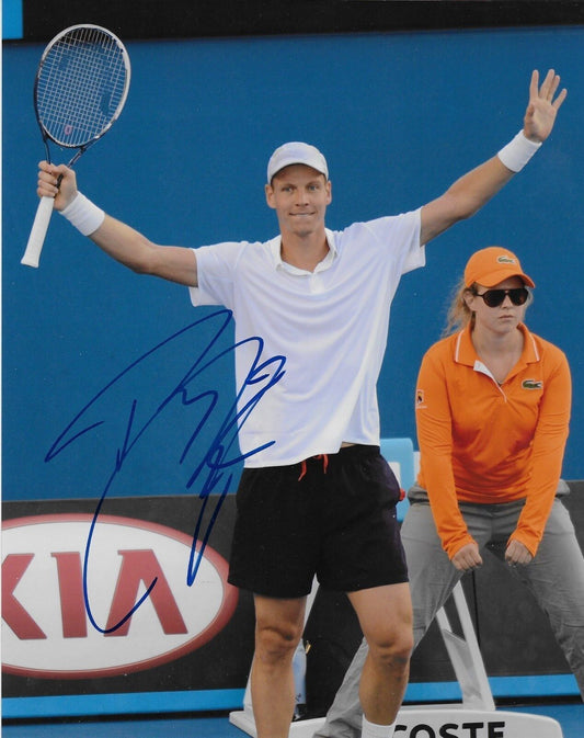 Photo 8x10 autographiée de Tomas Berdych ATP Tennis #2 Original